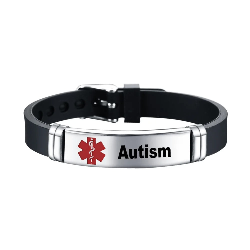 Medical Alert Autism Bracelet