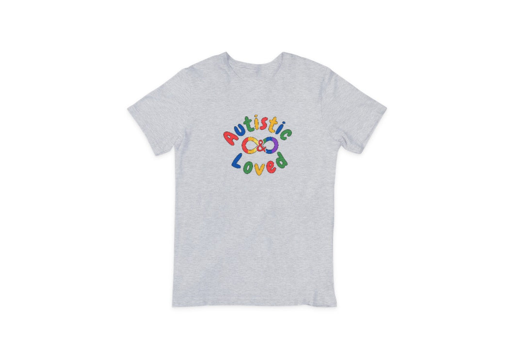 Autistic & Loved Infinity T-Shirt Kids